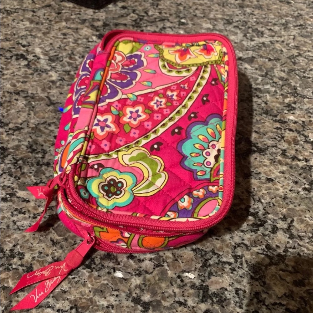 vera bradley makeup travel case!